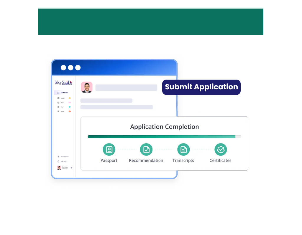 Submit application